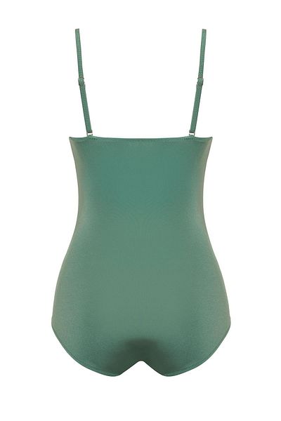 SAILOR moda Μαγιό Shirred με αξεσουάρ