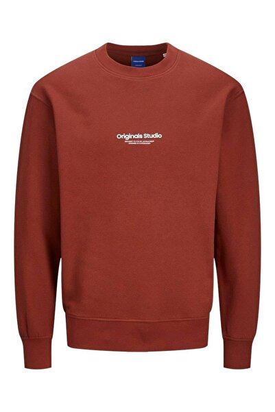 Jack & Jones JORVESTERBRO SWEAT CREW NECK NOOS BROWN