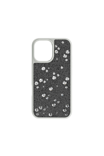 Swarovski High Akıllı Telefon Kılıfı, Serpiştirilmiş tasarım, iPhone® 16, Güm...