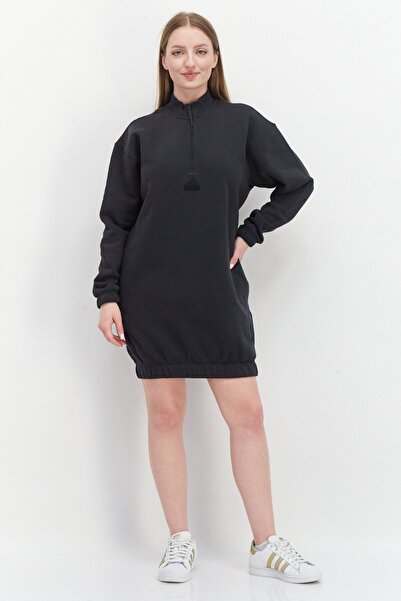 adidas Women Sportswear Fit Outdoor Dress, Grey