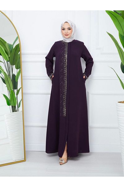 Neva Style Large Size Ferace with Stone Detail