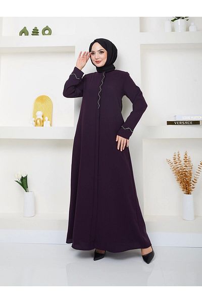 Neva Style Large Size Ferace with Stone Detail