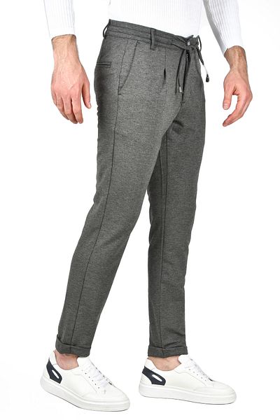 Rizz up Men's Elastic Waist Slim Fit Lycra Sports Pants 2385