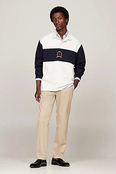 Tommy Hilfiger HARLEM CHINO SATIN Erkek denim Pantolon MW0MW36708AEG