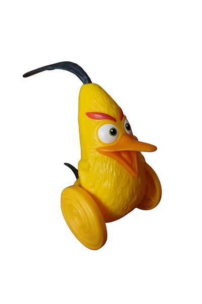 Hureggo Retro Angry Bırds Original Wheeled Figure Toy & 10 cm