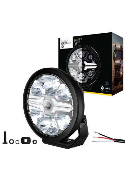 Hella Off-road Valuefit Blade Led Uzun Far Siyah 18w 9" Beyaz Isik 1fj357199-051