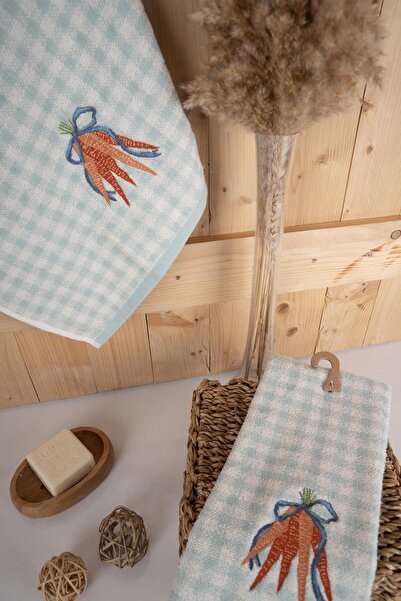 Baveno Набір подарункових рушників з вишивкою Baveno - 100% бавовна, 40x66 см