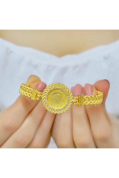 aytekgold 14 Ayar Çeyrekli Halat Kelepçe