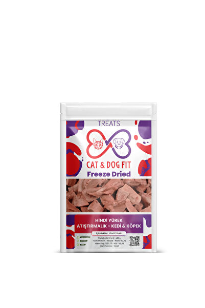 Genel Markalar Hindi Yürek Kedi Köpek %100 Doğal Katkısız Ödül Maması