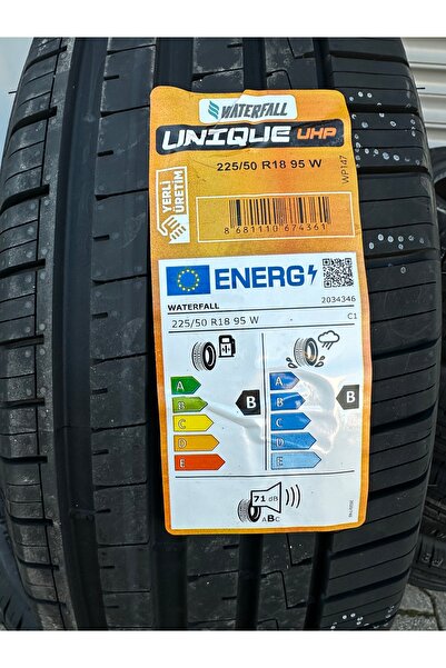 waterfall 225/50R18 95W UNİqUE UHP WATERFALL (2024) YAZ LASTİĞİ