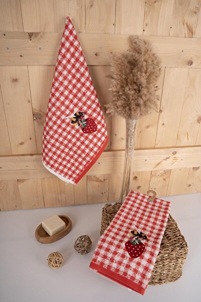 Baveno Набір подарункових рушників з вишивкою Baveno - 100% бавовна, 40x66 см