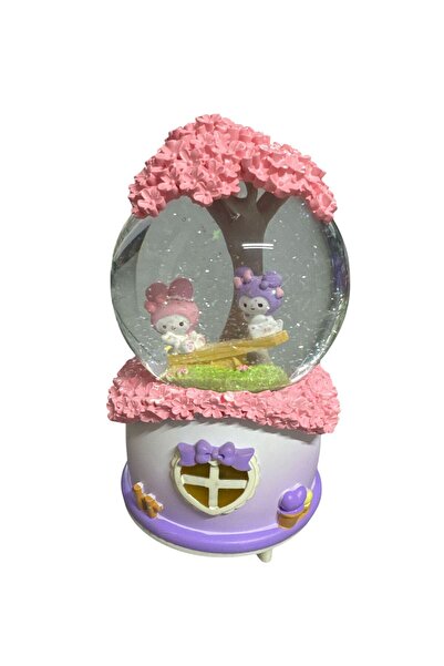 NETAVANTAJ Kuromi My Melody Işıklı Müzikli Dönen Otomatik Püskürtmel