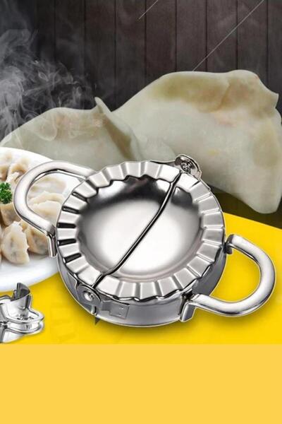 AVMmarketim Paslanmaz Çelik Metal Mantı Kalıbı Ravioli Kalıbı Çiğ börek Kalıbı