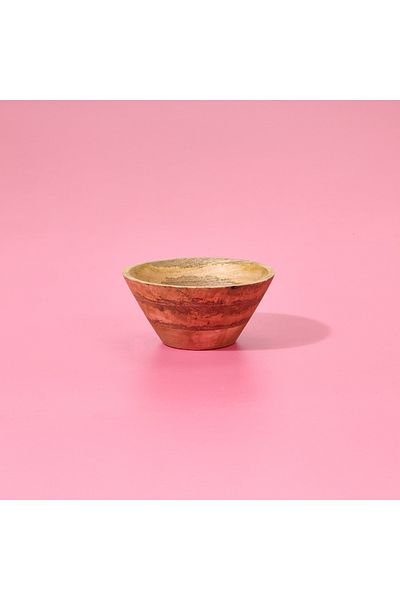 Excellent Houseware Houseware Mango Bowl - Brown - 15X6,5 cm