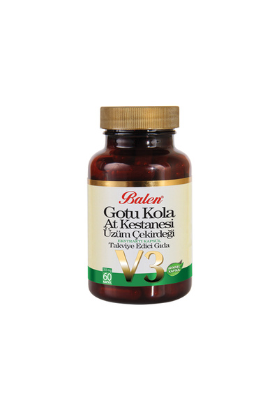 Balen Gotu Cola and Chestnut Extract - Capsule to Support Skin Health 570008