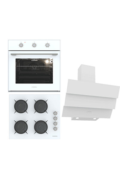 Termikel Ankastre Set (BO O6435C W BH P6144C W CH S6532C WW)