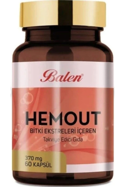 Balen Hemout Bitki Ekstreleri İçeren Kapsül Takviye Edici Gıda 370MG*60