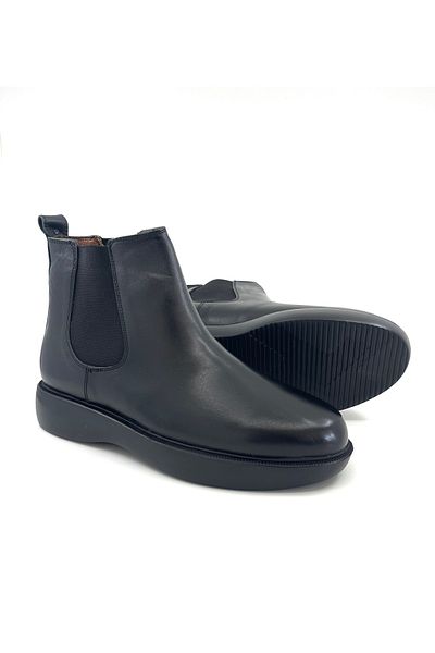 Terziayhan Eva Sole Genuine Leather Laceless Boots