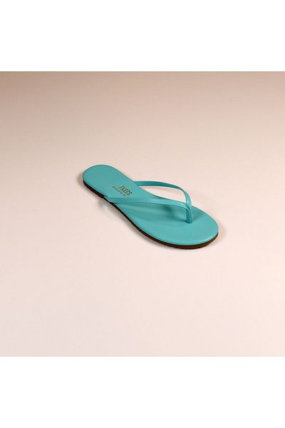 Tkees Women's Turquoise Flip Flops Tk-2108