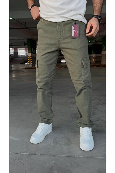 viking's line Kargo Baggy Haki Yeşil