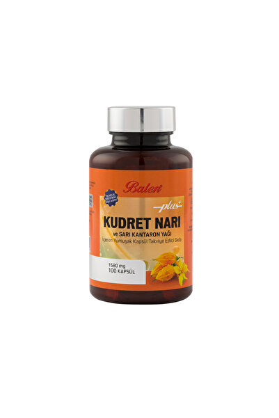 Balen Kudret Narı ve Sarı Kantaron Yağı İçeren Yumuşak Kapsül | Cilt Sağlığını Destekl 570008