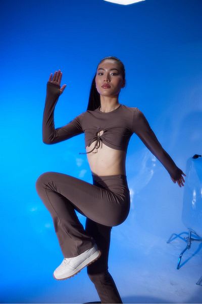 TUBİA Sports Crop - Δεμένο στη μέση
