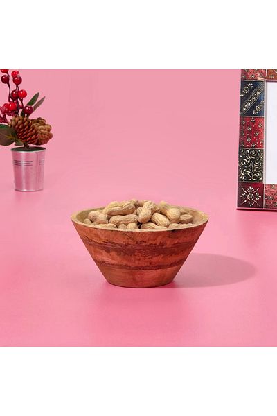 Excellent Houseware Houseware Mango Bowl - Brown - 15X6,5 cm