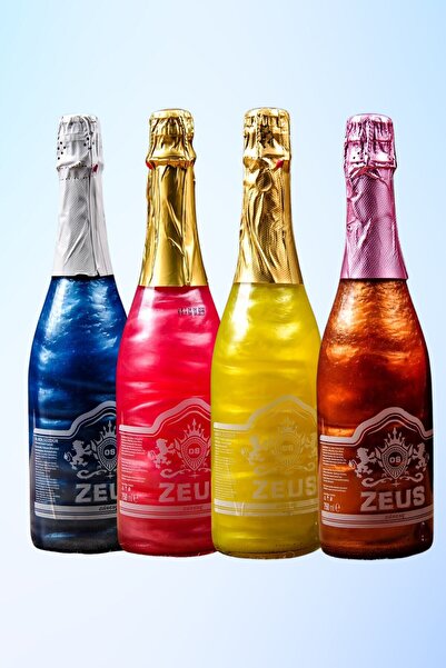 OS ZEUS Simli Alkolsüz Şampanya** - 4 Adet