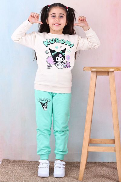 Free Beka Patterned Kuromi Children's Pajamas