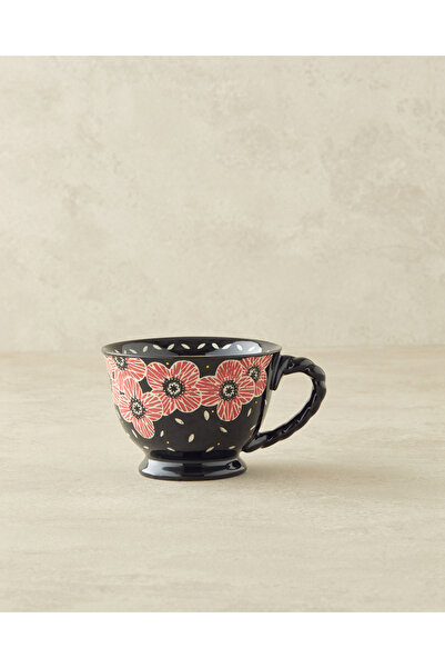 English Home Elara Seramik Kupa 400 ml Siyah