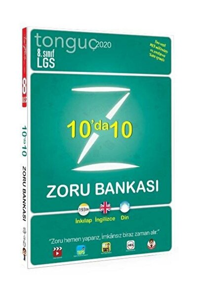 Tonguç Yayınları 8.sınıf 10'da 10 Zoru Bankası Kolektif