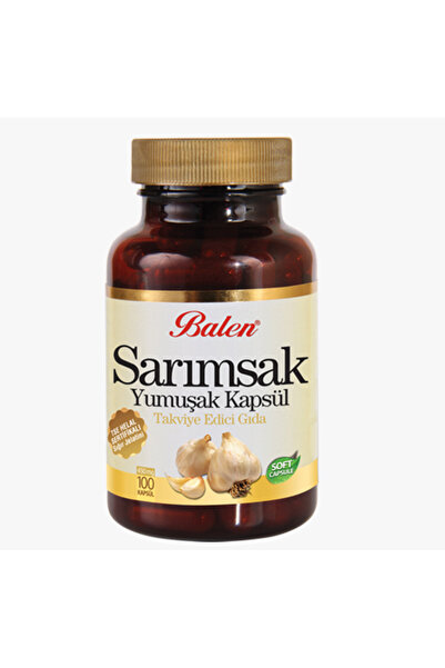 Balen Sarımsak Yağı Yumuşak Kapsül Takviye Edici Gıda 450 MG*100