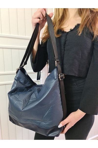 Gloria Parachute Fabric Women's Backpack and Shoulder Bag - Multi-Compartment