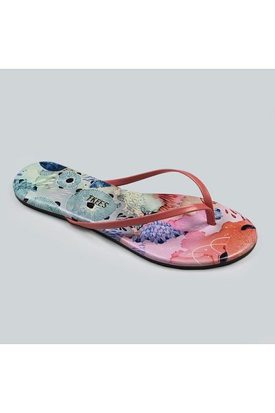 Tkees Women's Patterned Stylish Daily Flip Flops