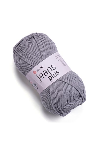 Yarnart Jeans Plus - Χειροποίητο Πλεκτό Νήμα Γκρι-46