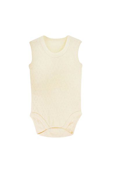 Sema Baby Jacquard Strap Badi (BODY) - Cream 12-18 Months