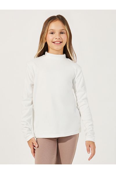 Styli Solid High Neck Long Sleeves T-Shirt