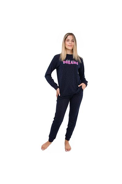 Aydoğan Women's Cotton Long Sleeve Pajamas Set
