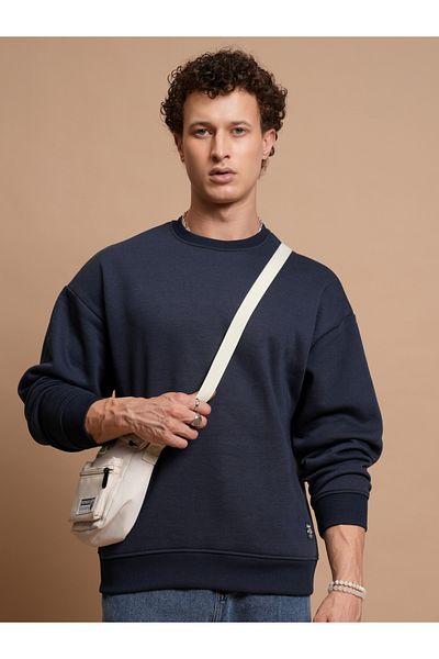 Highlander By Styli Relaxed Fit Dropped Shoulder Sweatshirt