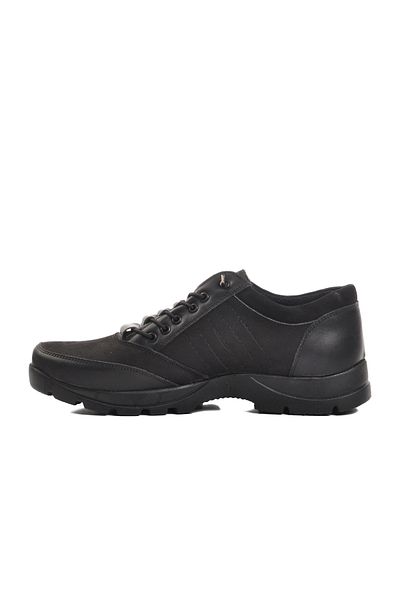 AYAKMOD Black Nubuck Men's Casual Shoes 527102   M