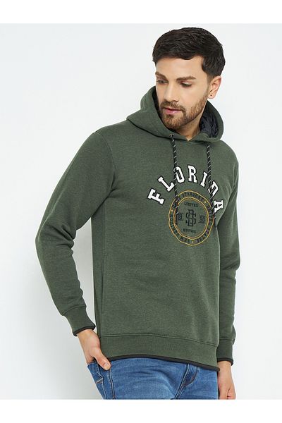 Duke By Styli Florida Graphic Hoodie with Drawstring