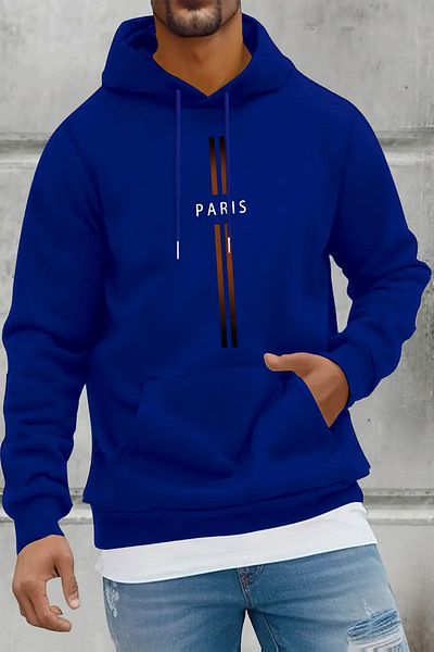 uyguntarz Bavlněná oversize mikina s potiskem Paris
