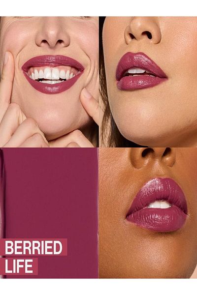 WET N WİLD Mega Last Rich Satin Lip Color - Vitamin E & Moisturizing Argan Oil, Lippers