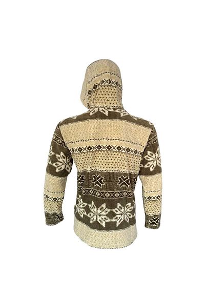 THERMOFORM Μπουφάν Fleece με κουκούλα - - Καφέ