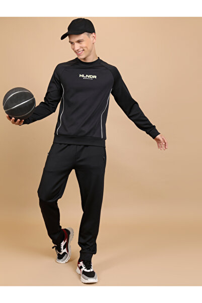 Highlander By Styli Printed Raglan Sleeves Sweatshirt