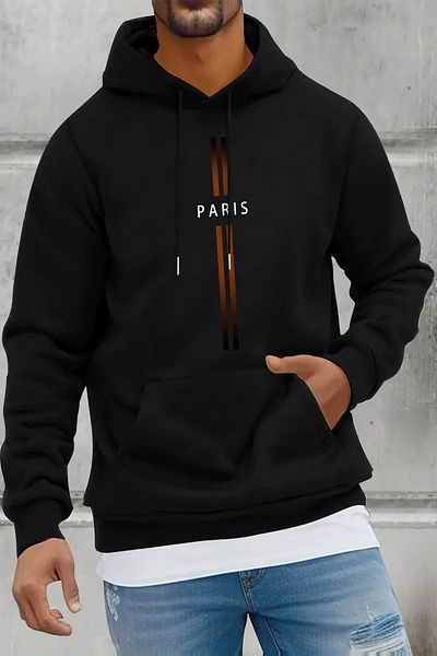 uyguntarz Φούτερ Paris Printed Cotton Oversize