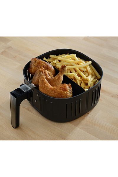 ALSAIF Electric Air Healthy Fryer With Digital To Fry, Bake, Grill, Roast Or Reheat, 1800w, Black - Al7304