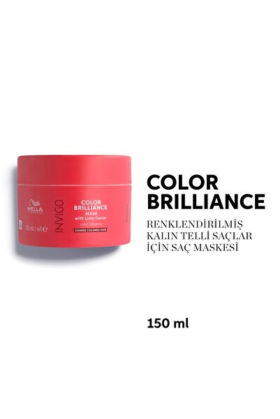 Wella Professionals Invigo Color Brilliance Kalın Telli Saçlar İçin Renk Koru...