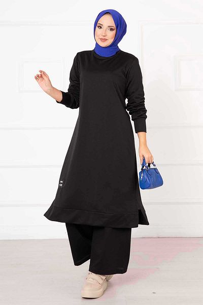 EBRUTESETTÜR Double Tunic Set with Crest Detail