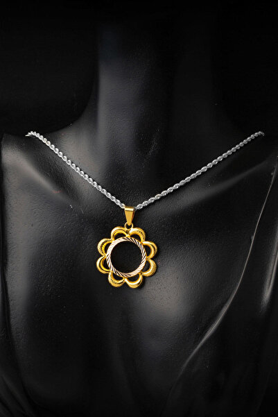 Bilezikci 22 Ayar Çiçek Model Çeyrek Altın Çerçevesi